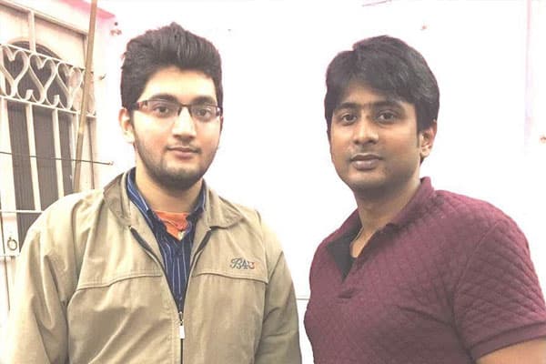 VISHAL RAJ ROY IIT AIR-1067 WITH PRAKASH RANJAN SIR
